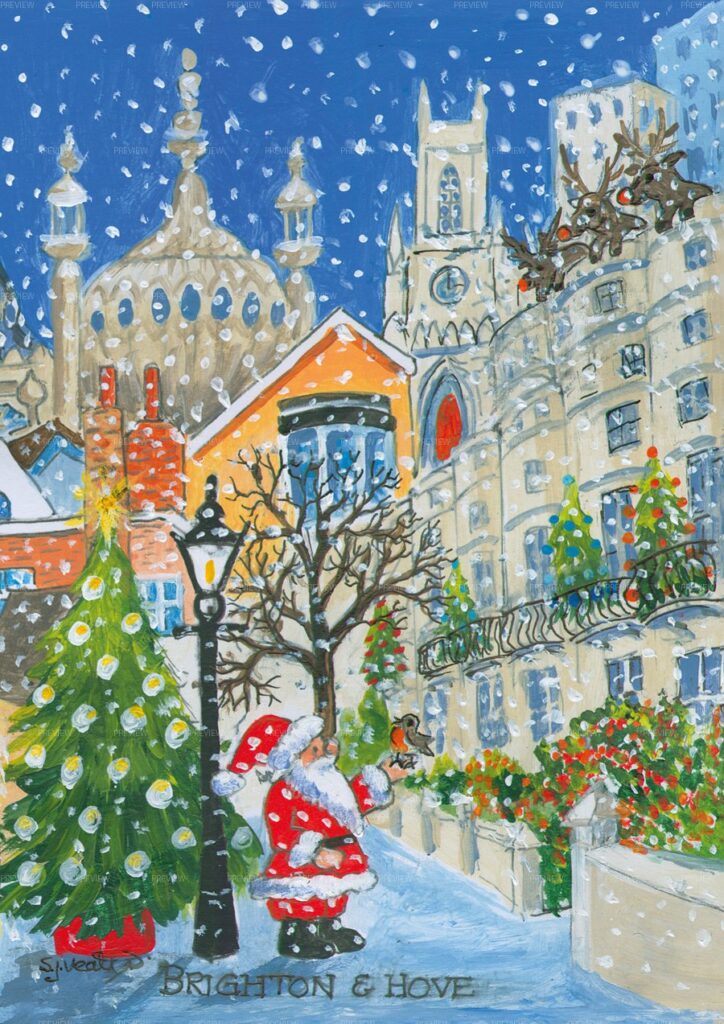 Brighton & Hove, Christmas in the City, Digital Card Download