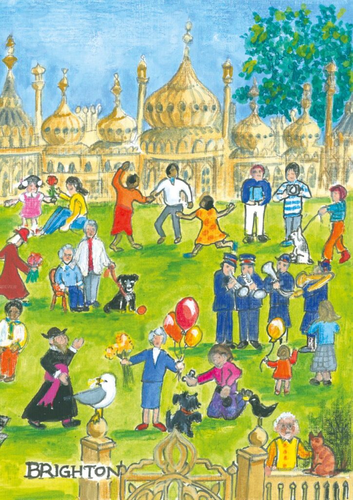 Pavilion Fun Day, Digital Card Download