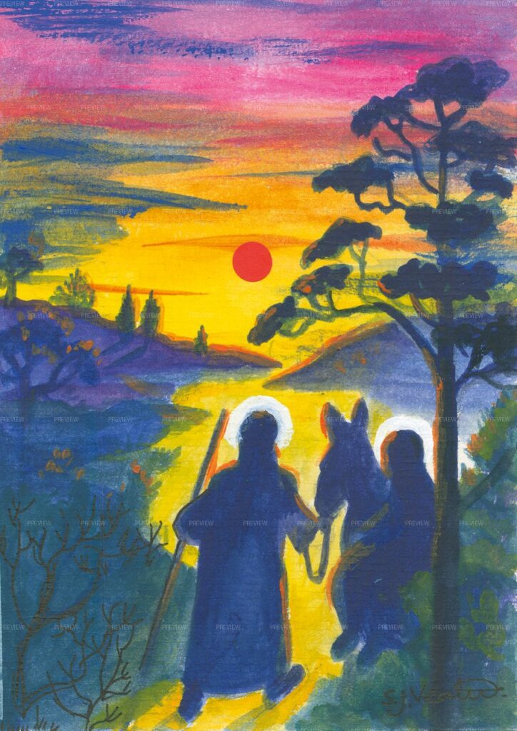 The Road to Bethlehem, Digital Card Download